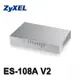 *【ZyXEL合勤】8埠桌上型高速乙太網路交換器(ES-108A V2)-NOVA成功