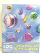 Yo Yos In Action 500 Pc VTG 1999 Springbok Hallmark Puzzle Family Fun Gift NEW
