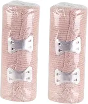 2Pcs Band Breathable Compression Wrap for Ankle Arm Support Relief Injury Prevention for Outdoor Sports