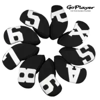 在飛比找momo購物網優惠-【GoPlayer】大號碼彈性布鐵桿套組-多色(高爾夫數字鐵