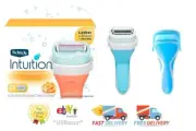 7 Schick Intuition Razor Blades 4 Women Lather & Shave Refill Cartridges 6 3