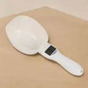 Pet Food Measuring Scoop Scale with LCD Screen Electronic Kitchen Scale for Food