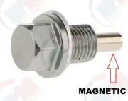 Aluminum Gun Metal MAGNETIC Oil Drain Plug ADP5721 for Ford Trucks Lincoln Mazda (for: Ford)