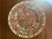 222 FIFTH Maharana Christmas Salad Plate