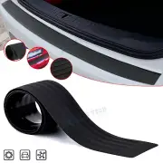 Rear Bumper Guard Rubber Protector Trim Cover Scuff Car Trunk Protectors 35.4" (for: Honda Civic)