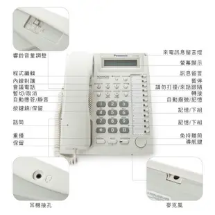 Panasonic 國際牌 KX-T7730/T7730 總機/交換機 專用電話 來電顯示