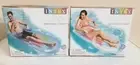 **NEW** INTEX KING KOOL INFLATABLE POOL LOUNGE FLOAT WITH HEADREST & CUP HOLDER