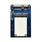 New mSATA to SATA 3.0 22Pin Aluminum Alloy Enclosure Adapter Converter Card
