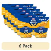 6 pack Kraft Original Mac N Cheese Macaroni&Cheese Cups Easy Microwavable Dinner
