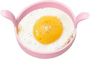 Round Egg Cooker Ring - Non Stick Egg Shaper Pancake Maker | Food Grade Silicone Pancake Egg Shaper, Double-Eared Cooking Tool Kitchen Accessories for Pancakes, Breakfast Sandwiches