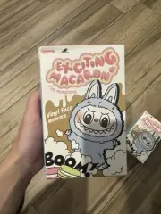 POP MART Labubu THE MONSTERS Exciting Macaron Plush Series Pendant (1 blind box)