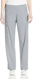 [WonderWink] Womens 501P Petite Wonderwork Pull-on Cargo Scrub Pant Medical Scrubs Pants