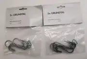 IKEA Mikael Grundtal Two 5 Packs (10 S Hooks) 2-3/4" / 7 CM 700.113.97