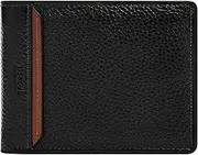 [FOSSIL] Men's Black Leather Huntington Wallet