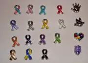Origami Owl Charms New- Retired Causes Awareness Free Shipping Buy 4 -Free Charm