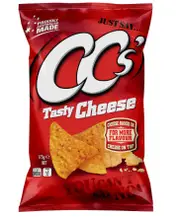 2 x CC's Corn Chips Tasty Cheese 175g