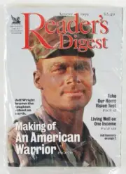 NEW Sealed Reader's Digest Magazine, August 1999, Making of an American Warrior