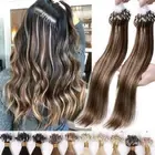 300S Micro Loop Ring 100% Remy Human Hair Extensions Nano Bead Microlink 150G AU