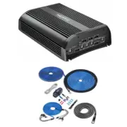Hertz SP 4.500 600W RMS Class-D 4-Channel Amplifier with Amp Kit