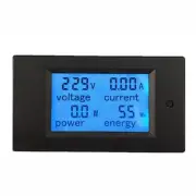 20A AC 80-260V 0-100A DC Digital LED Display Voltmeter Ammeter Wattmeter Power E