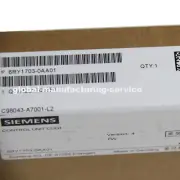 NEW SIEMENS C98043-A7001-L2 CONTROL BOARD DC DRIVES PLC MODULE