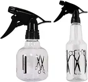 Fine Mist Spray Bottles for Hair Styling, 2-Pack, Continuous Spray Water Bottle for Barbers, Plants, Pets