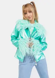 [Dolls Kill x Winx Club] Power Of Glam Metallic Jacket