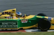 Michael Schumacher Germany Camel Benetton B193 Ford HB V8 duri- 1993 Old Photo 6