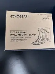 EchoGear Tilt & Swivel Wall Mount - Black