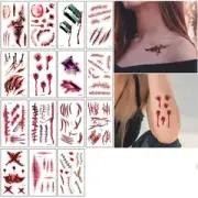 Scar Spider Design Tattoo Stickers Spider Scar Halloween