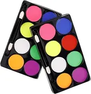Artistic Face Paint Palette for Boys and Girls 8 Color Water Paints for Halloween Cosplay Parties