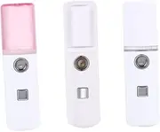 Ipetboom Portable Facial Steamer Mini Electric Face Sprayer for Skin Care Random Color