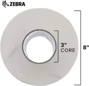 Zebra 4 x 2 in Direct Thermal Labels Z-Perform 2000D - 4 Rolls - 10031654SP
