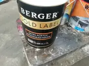 BERGER BY DULUX 10 LITRES G-LABEL INT/EXT SATIN HOG-BRISTOL-BEIGE PAINT