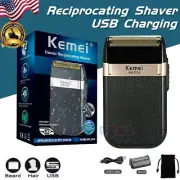 Men's Electric Shaver Trimmer Bald Razor Rechargeable Hair Beard Shaving Machine