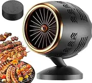 Portable Range Hood, 3200RPM Desktop Cooker Hood with Adjustable Angle Height & 180° Rotatable and Detachable Filters, Kitchen Exhaust Fan with Low Noise for Indoor BBQ, Hot Pot, RV Kitchens