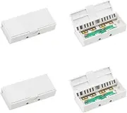 FRANKEVER Connectors,4 Pack,Terminal Block, Designed for Super Flat Speaker Wires/Cables,2.36 inch Wide Wires