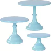 3 Pcs Cake Stand, White Cake Stand Set Disc Diameter 8" 10" 12", Perfect Dessert