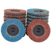 50mm Angle Grinder Flap Sanding Disc Abrasive Grinding Wheel for Metal 80 Grit