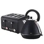 Pronti Kettle & Toaster (Black)