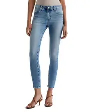 Ag Farrah Mid Rise Skinny Jeans in 18 Years Dream