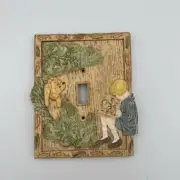 NIB Disney Winnie the Pooh Whimsical Light Switch Plate Cover 6x4.5in
