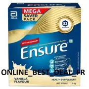 Ensure Complete, Balanced Nutrition Drink For Adults 2 kg , Vanilla Flavour