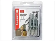 Trend - SNAP Drill Bit Guide Set with Quick Chuck - 5/64in, 7/64in & 9/64in
