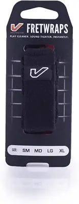 FretWraps String Muter 1-Pack (Black, Small) (FW-1PK-SM)