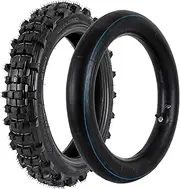 YC Yier 90/100-14 inch Rear Tire and inner Tube 3.00-14 for YZ85 KX85 RM85 CR85 CT70 CT90 CT110 CRF80 XR80 XR75 TTR125 KLX140 Dirt Pit Bike Apollo SSR 125CC 140CC 150CC 160CC