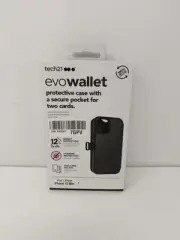 Tech21 Evo Wallet Phone Case For Apple Iphone 12 Mini 5g With 12 Ft. Drop
