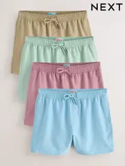 Minerals Essential Swim Shorts 4 Pack (AT2275) | $102
