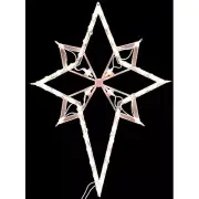 The Star of Bethlehem Lighted Window Decoration - Lighted Nativity Star - X- ...