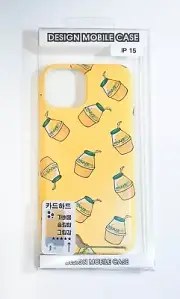 NEW Korea Phone Case Banana Milk iPhone 15 with Card slot Made in Korea
